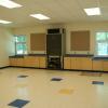 Q-Tec incorporated into counter space in a classroom